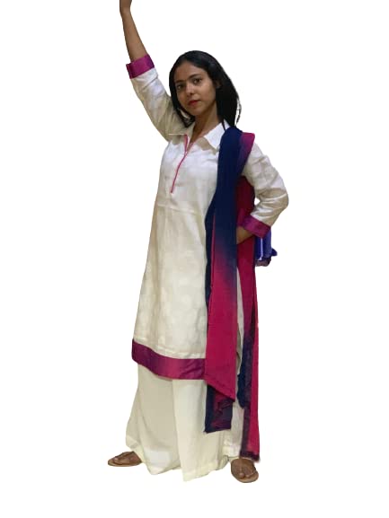 White Long Kurti for Women