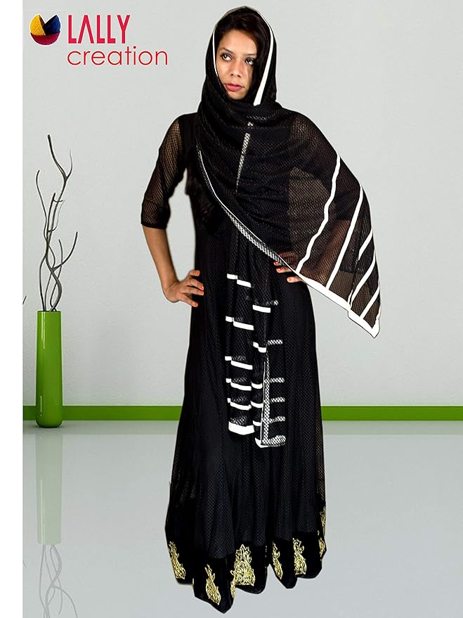 Designer Black lehenga