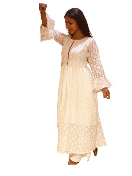 White Designer Kurti for Women