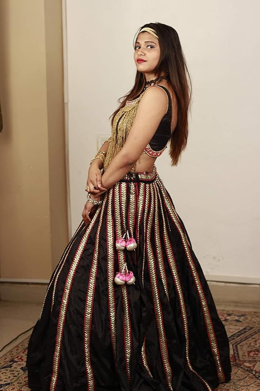 Designer Hand made Blouse and Lehenga